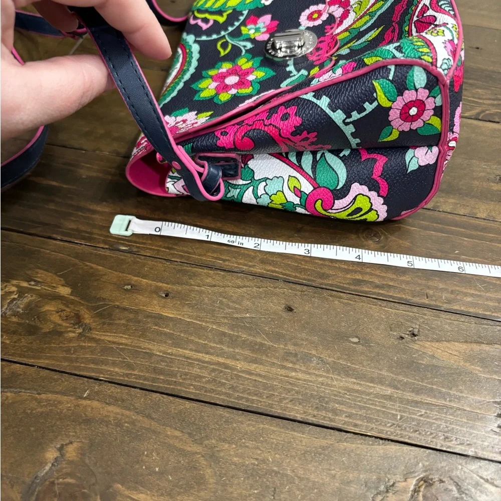 Vera Bradley Scalloped Hipster Crossbody in “Petal Paisley”
